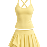Court Club Yellow Skort