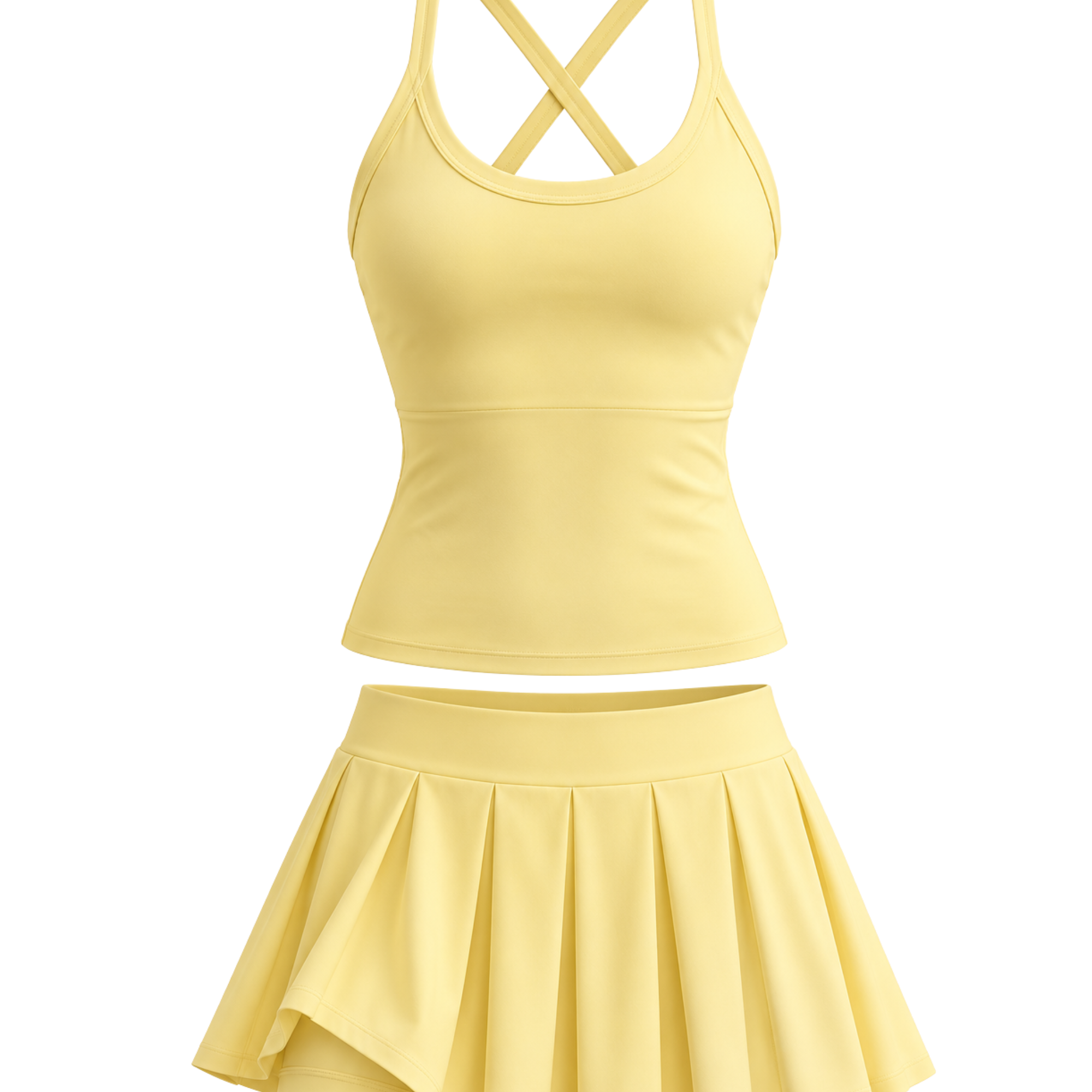 Court Club Yellow Skort