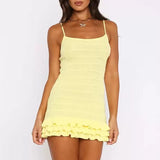 Lemon Soufflé Dress