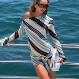 Coastline Wrap Mini dress
