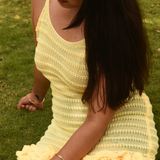 Lemon Soufflé Dress