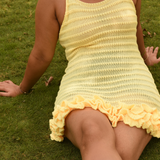 Lemon Soufflé Dress