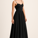 Darcy Black Maxi Dress