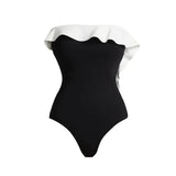 Wave Ruffle Swim Set