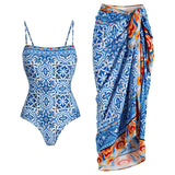 Santorini Sky Monokini + Cover-Up
