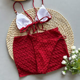 Cherry Bombshell Bikini - 3 piece set