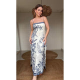 Mediterranean Muse Maxi Dress